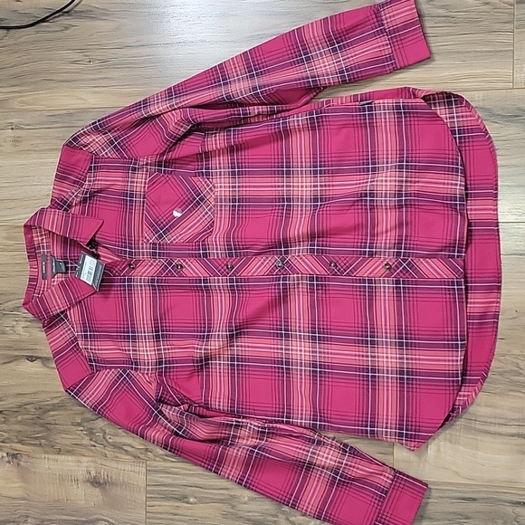 Eddie Bauer Expedition 2.0 Magenta Flannel - Picture 4 of 12